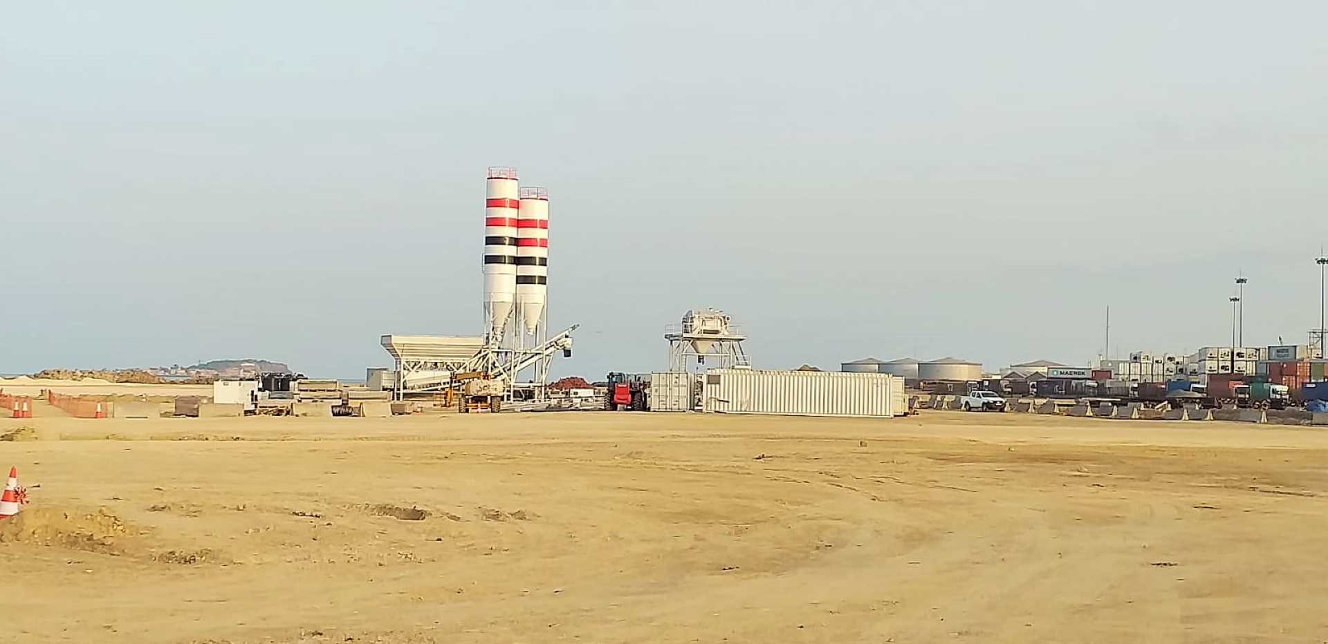 El Mobile Equipment suministra las plantas de hormigón para el Proyecto Tortuga - Ahmeyim, responsables de producir 125 000 m3 de hormigón en Dakar - Eiffage Infraestructuras