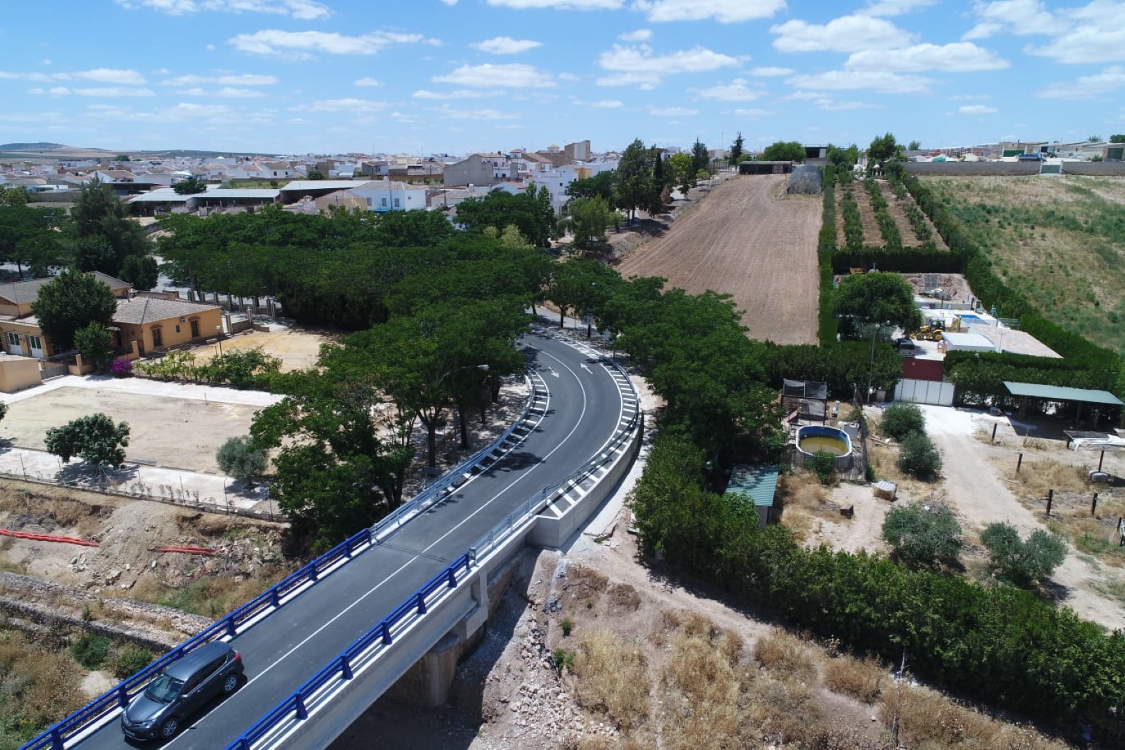 Puente Sobre Río Blanco en SE - Eiffage Infraestructuras