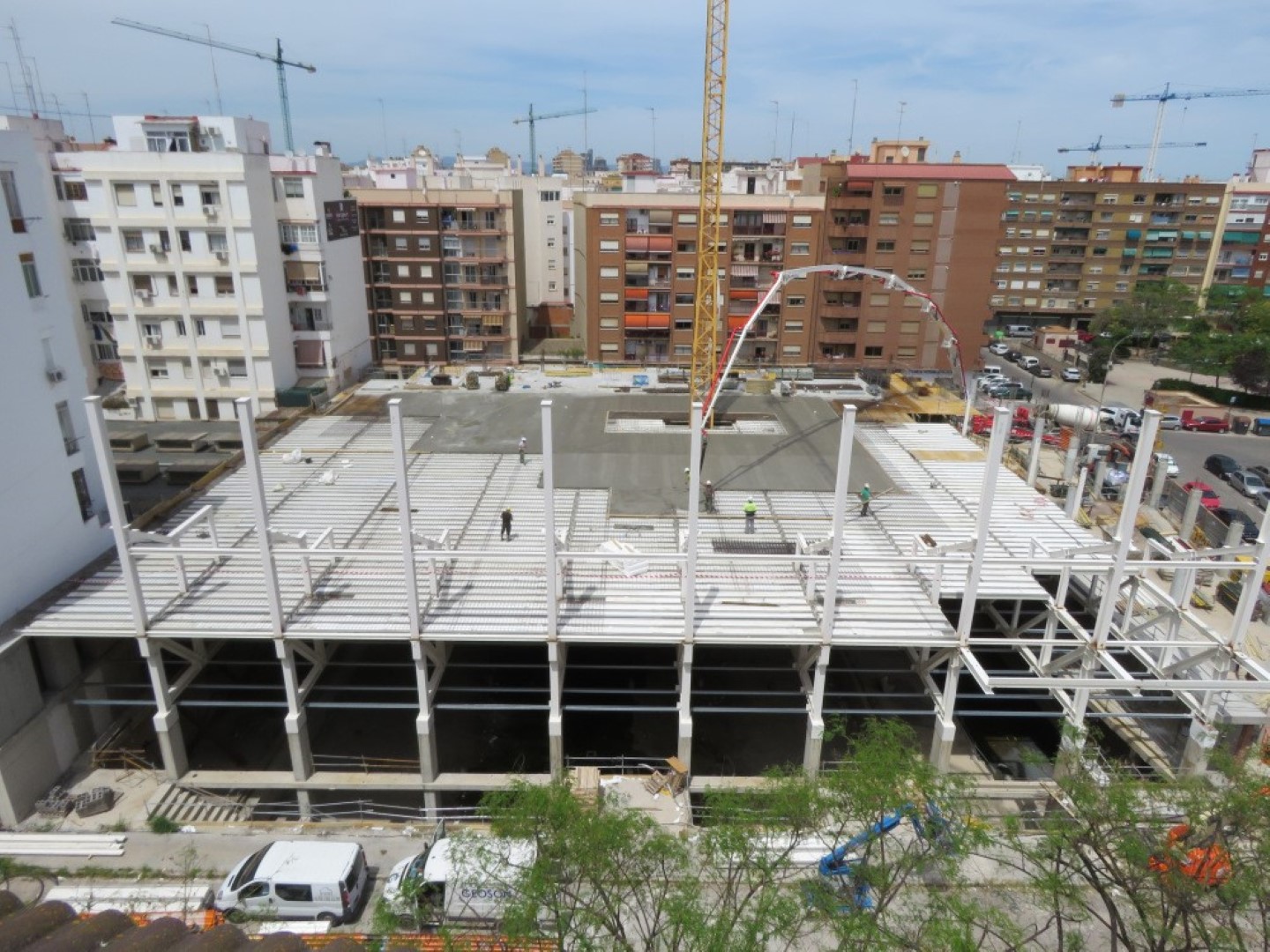 Eiffage Infraestructuras - Construccion polideportivo Nou Moles