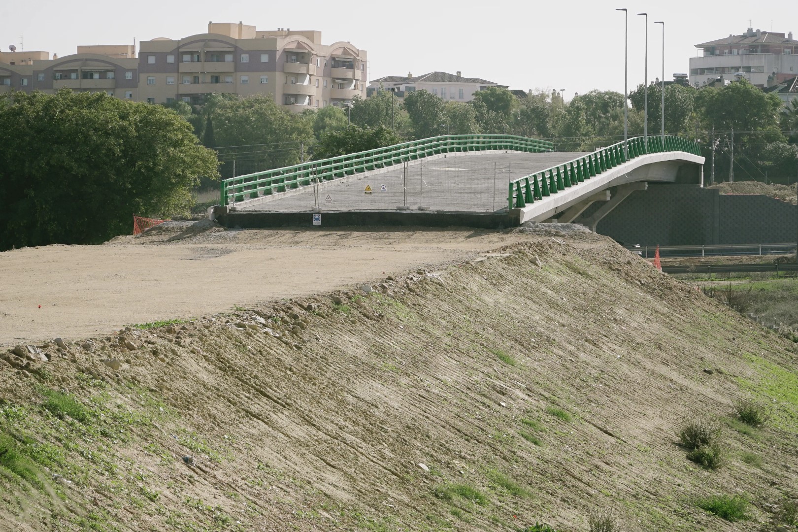 Puente DOS HERMANAS vista frente - Eiffage Infraestructuras